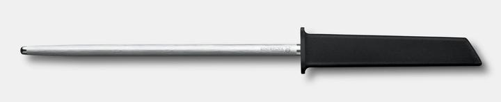 Actual product image Victorinox Swiss Modern, honing steel. 23cm, medium-fine cut, round, black
