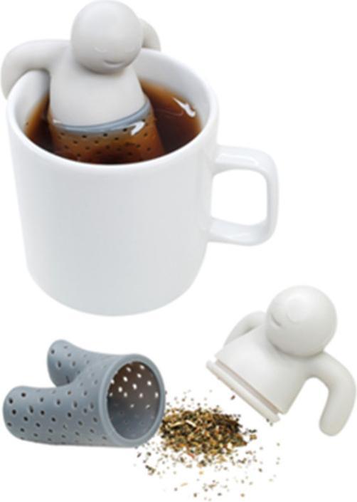 Immagine prodotto PhoneLook Infusore per tè in silicone Mr. Tea per bustine e tè sfuso Grey