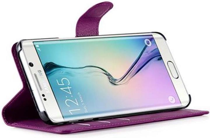 Produktbild Cadorabo Book mit Standfunktion Cover (Samsung Galaxy S6 Edge)