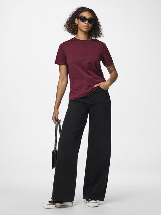Immagine prodotto Pieces Pcria Ss Fold Up Solid Tee Noos Bc (S)
