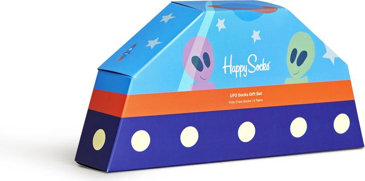 Actual product image Happy Socks Kids Space Gift Set (pack of 4, 33 - 35)