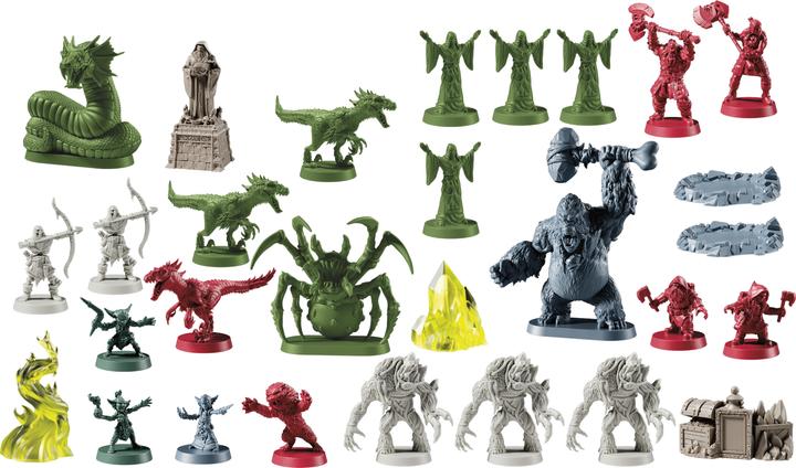 Productafbeelding Hasbro HeroQuest bordspel uitbreiding Jungles of Delthrak avonturenpakket *Engelse versie* (Engels)
