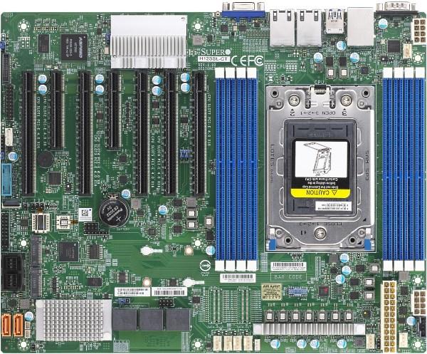 Supermicro H12SSL-CT - Motherboard - ATX - Socket SP3 (SP3, AMD SoC, ATX)