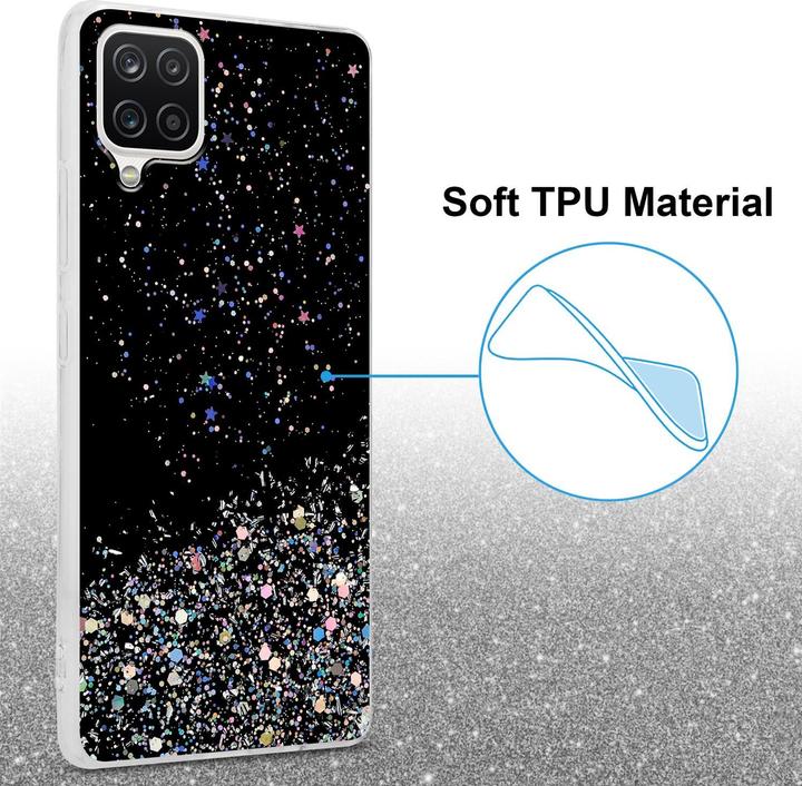 Immagine prodotto Cadorabo Copertura in TPU scintillante (Samsung Galaxy A12, Samsung Galaxy M12)