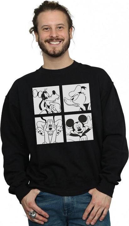 Immagine prodotto Disney Mickey, Donald, Goofy And Pluto Boxed Felpa Uomo (XL)