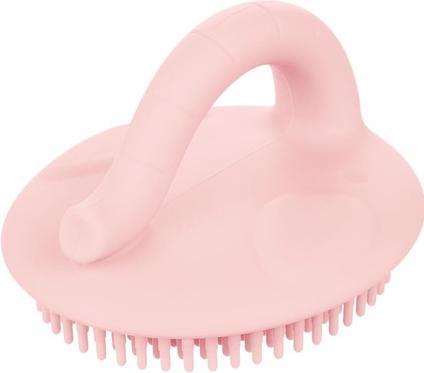 Actual product image Canpol BABIES silicone body brush, pink, 9 / 115 pin (1 x, from 12 m.)
