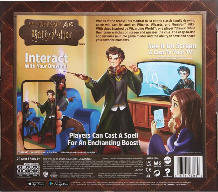 Image du produit Mattel Games Pictionary Air (Italien)
