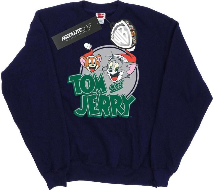 Actual product image Tom & Jerry Womens/Ladies Christmas Greetings Sweatshirt (M)