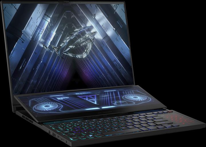 Actual product image ASUS ROG Zephyrus Duo 16 RTX 3080Ti (16", AMD Ryzen 9 6900HX, 64 GB, 2000 GB, DE)