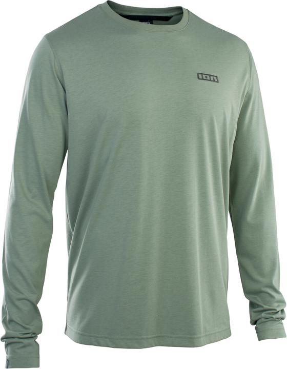Actual product image ION Bike Tee S Logo LS DR men - sea grass (L)