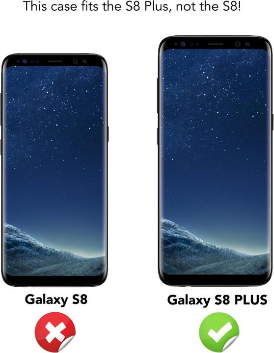 Immagine prodotto Nalia Custodia per cellulare (Samsung Galaxy S8+)