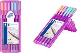 Immagine prodotto Staedtler fineliner triplus 334 fineliner triangolare (6 colori, 6 x)