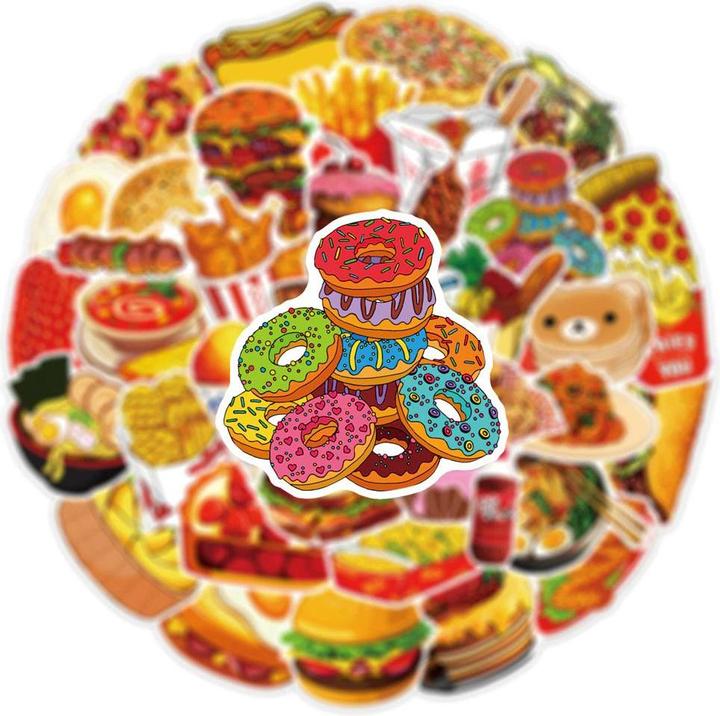Actual product image JTI Stickers - Crockery - 50 pcs