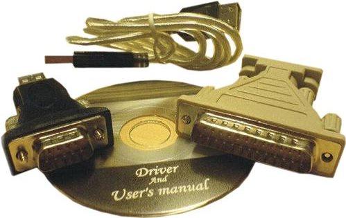 Actual product image Delock Adapter USB 2.0 to Serial (1.80 m)