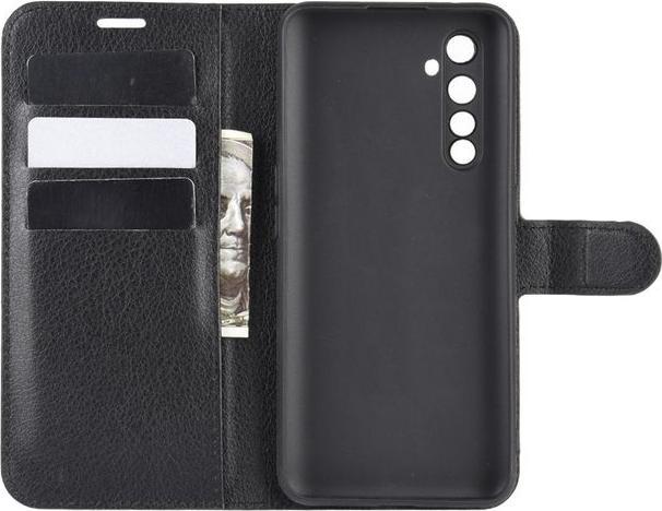 Actual product image MU Classic Litchi Leather Bookcover Series (Realme X50 Pro 5G)
