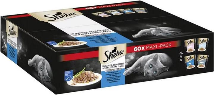 Immagine prodotto Sheba Pesce in busta (Adulto, 60 pz., 5100 g)
