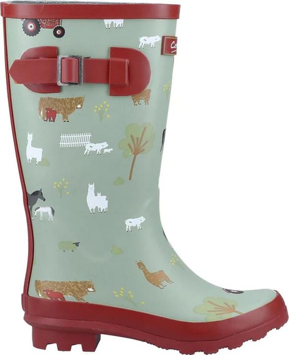 Actual product image Cotswolds Childrens/Kids Farmyard Wellington Boots (31)