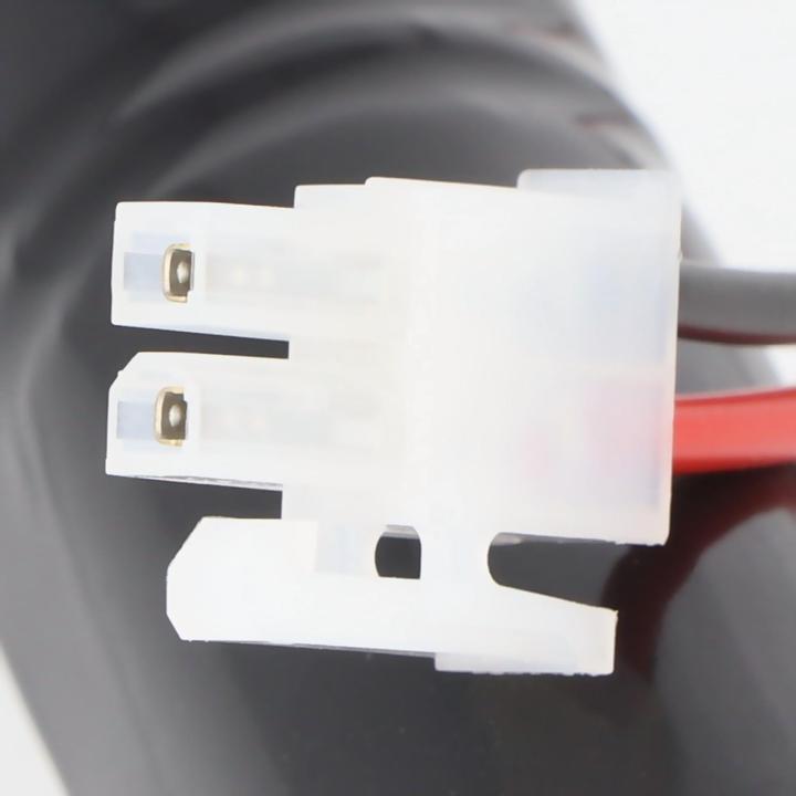 Actual product image XCell Emergency light battery NiCd 3.6V 1800mAh L1x3 Sub-C with 200mm cable on one side and plug (1 pcs., 1800 mAh, Battery + charger)