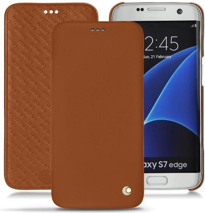 Productafbeelding Noreve Lederen omslag horizontaal (Samsung Galaxy S7 Edge)
