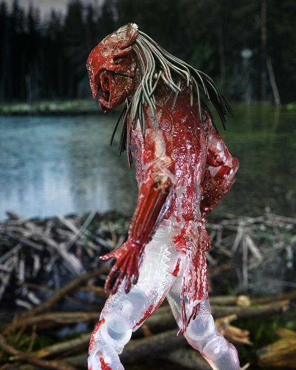 Immagine prodotto Neca Prey action figure Ultimate Feral Bear Blood Predator 18 cm