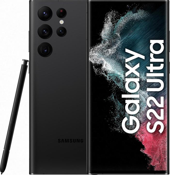 Image du produit Samsung Galaxy S22 Ultra UE (512 Go, Phantom Black, 6.80", Double SIM, 108 Mpx, 5G)