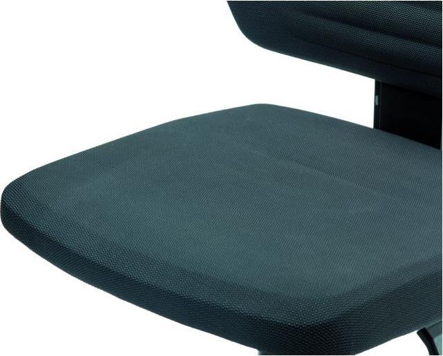 Actual product image Bimos Industrial swivel chair, Supertec, with glides and foot ring, high