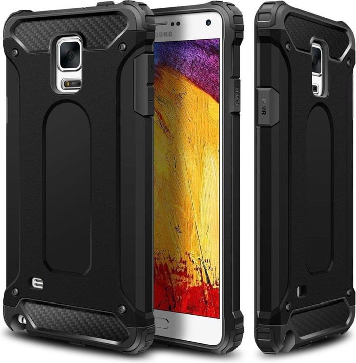 Image du produit Techsuit - Hybrid Armor - Samsung Galaxy Note 4 N910 - Black (Samsung Galaxy Note 4)