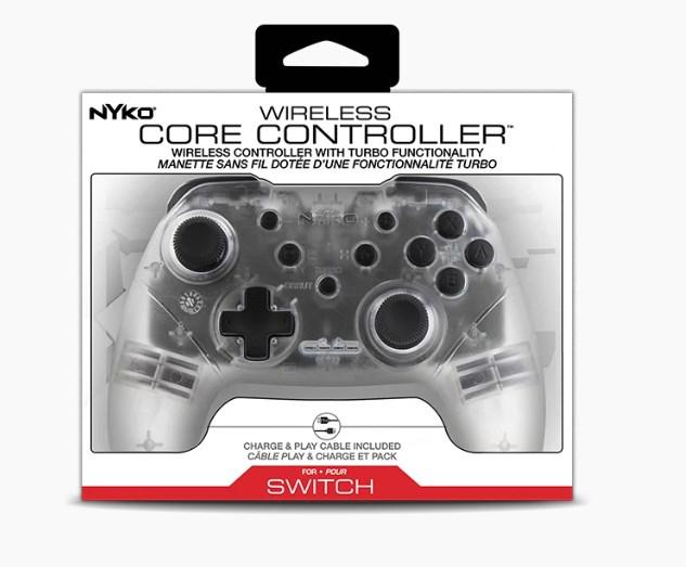 Immagine prodotto Nyko Controller Wireless Core (trasparente) (PC, Android, Switch)