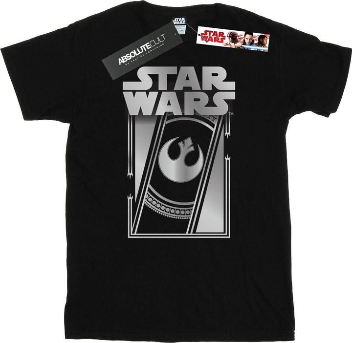 Star Wars The Last Jedi Frame Metallic TShirt (XL)