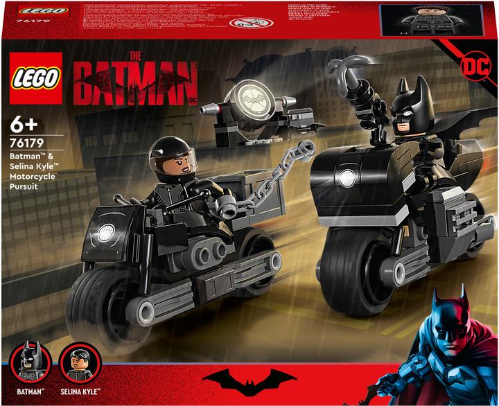 Actual product image LEGO Batman and Selina Kyle: chase on the motorcycle (76179, LEGO DC)
