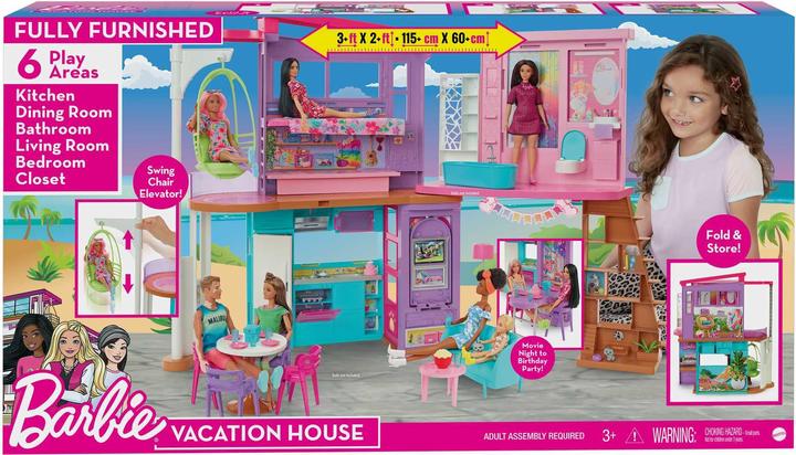 Produktbild Barbie 3-Etagen-Stadthaus
