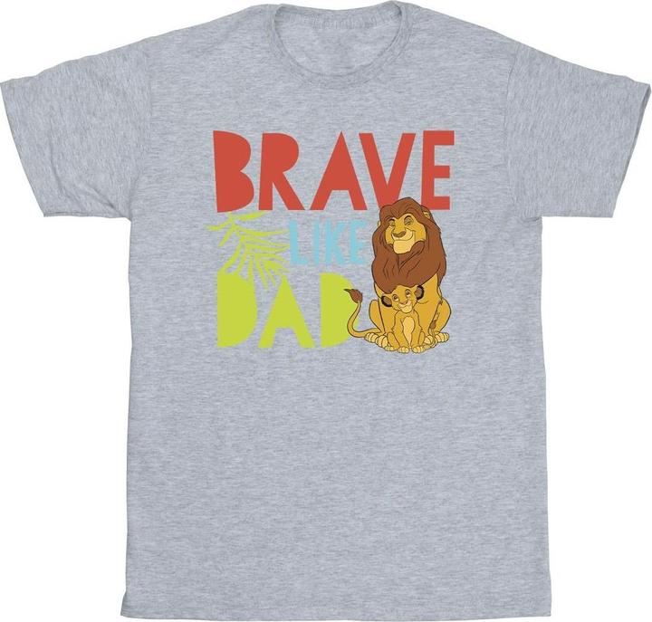 Disney The Lion King Brave Like Dad TShirt Jungen