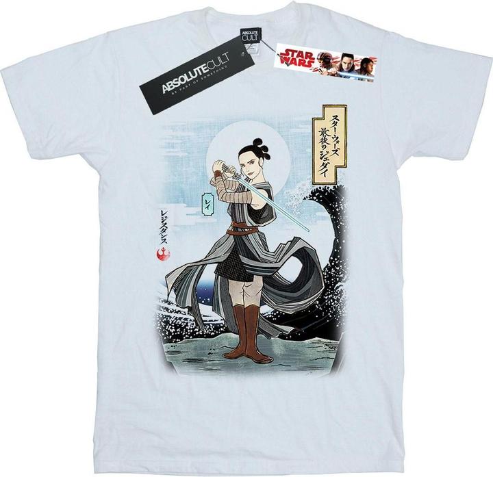 Immagine prodotto Star Wars The Last Jedi Japanese Rey Maglietta Ragazze (152, 158)