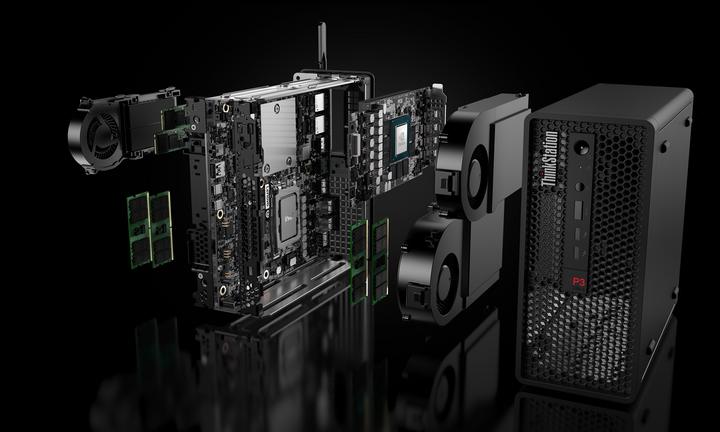 Actual product image Lenovo ThinkStation P3 Ultra (Intel Core i7-14700, 16 GB, 512 GB, UHD Graphics 770)