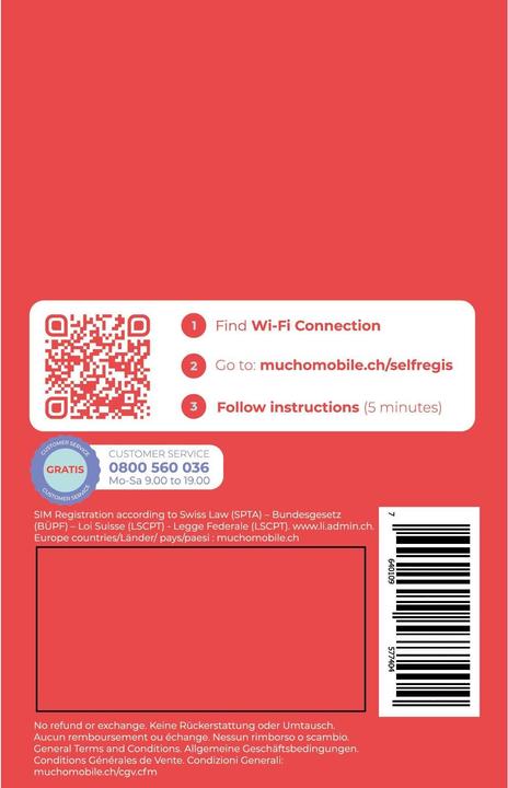 Produktbild BeeOne SIM-Karte MUCHO Mobile Pack DUOMAXI