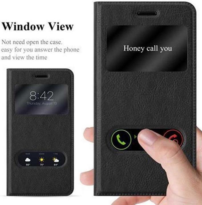 Produktbild Cadorabo Book mit View Doppelfenster Cover (Nokia 6)