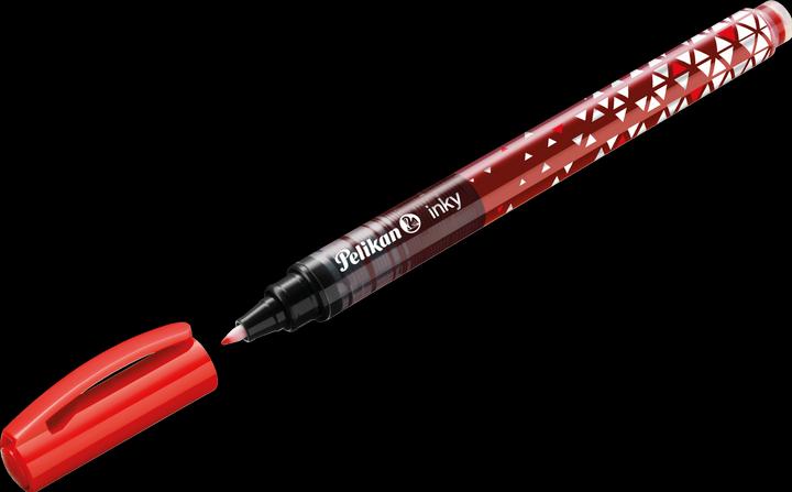 Produktbild Pelikan Tintenschreiber Inky 273 rot, Blisterverpackung sichtbarer Tintenstand, Strichstärke: 0,5 mm (Rot, Red, 1 x)