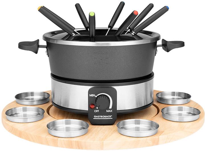 Gastroback All-in-One (Chocolate fondue, Cheese fondue)