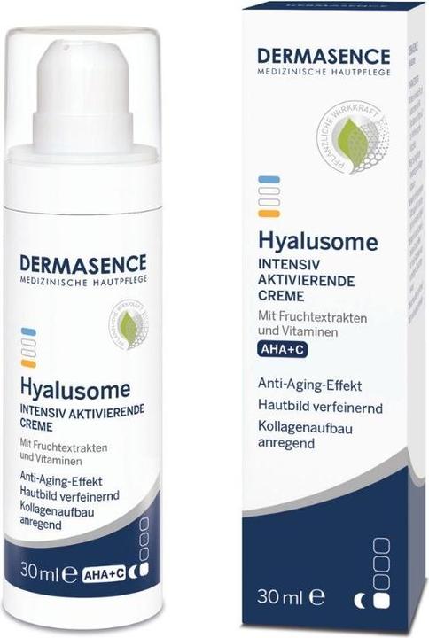 Dermasence Hyalusome Intensiv aktivierende Creme Hautbild verfeinernd mit Anti-Aging Effekt, 30 ml C (30 ml)