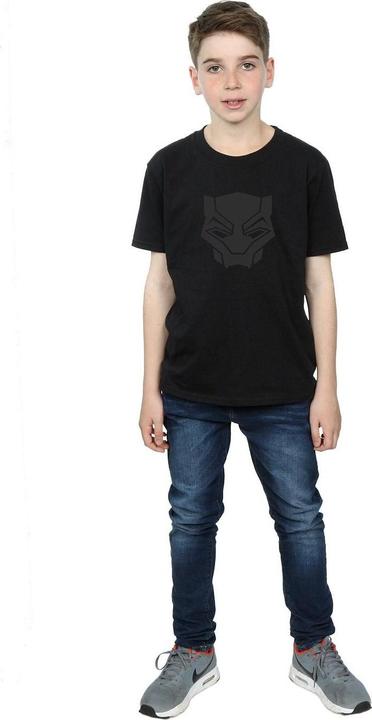Image du produit T-Shirt garçon Black Panther noir sur noir (152, 158)