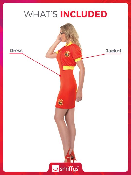 Image du produit Smiffys Baywatch: Sauveteuse - Lifeguard (S)