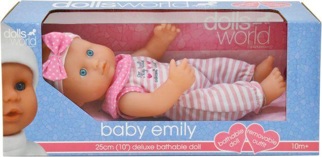 Produktbild Dolls World idee+spiel Babypuppe Emily 25cm