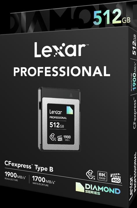 Immagine prodotto Lexar Professional Diamond Series (512 GB, CFexpress)
