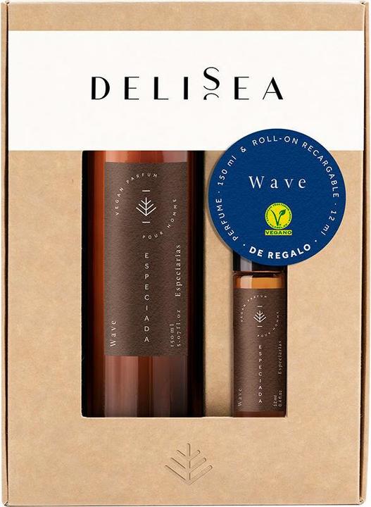 Immagine prodotto Delisea Profumi Wave Vegan Eau Parfum Set di 2 pezzi (Set profumo)
