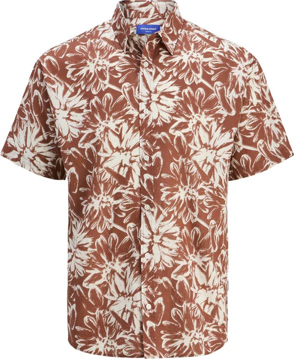 Jack & Jones Jorjoshua Split Aop Shirt Ss Ln