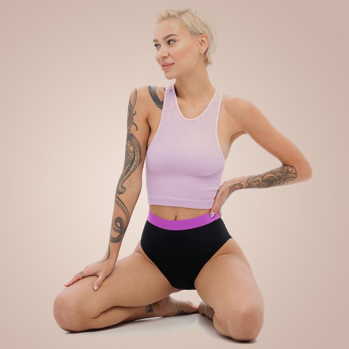 Produktbild Weekiss Sport High Waist Pink Periodenunterwäsche (40)
