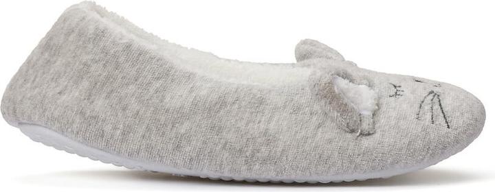Actual product image La Redoute Collections Warm slippers with cat motif (28)