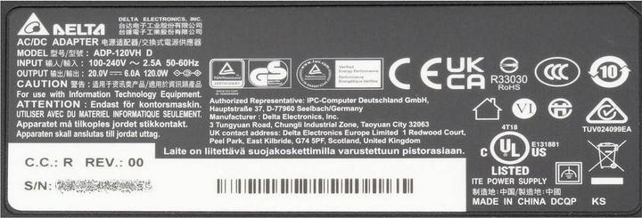 Immagine prodotto Delta Alimentatore elettronico ADP-120VH D Alimentatore per notebook 120 W 20 V 6 A (120 W)