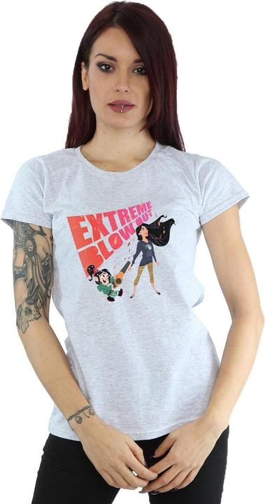 Immagine prodotto Disney Wreck It Ralph Pocahontas And Vanellope Maglietta Donna (XXL)