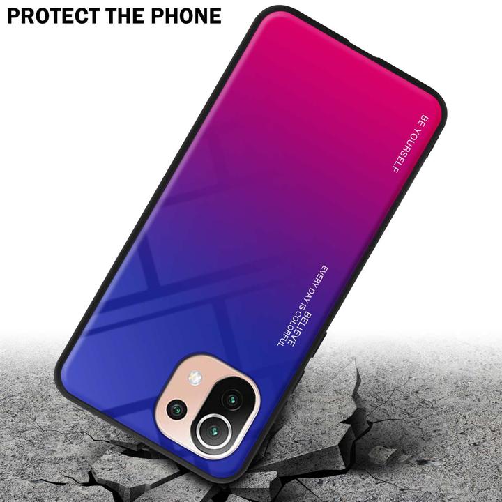 Immagine prodotto Cadorabo Manicotto per vetro in TPU a 2 colori (Xiaomi Mi 11 Lite, Xiaomi Mi 11 Lite 5G, Xiaomi Mi 11 Lite 5G NE)